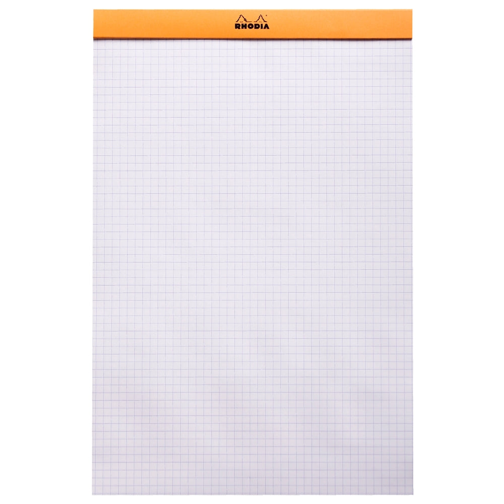 RHODIA Basics No.19 A4+-210x318mm 5x5 Sq hsp Orange