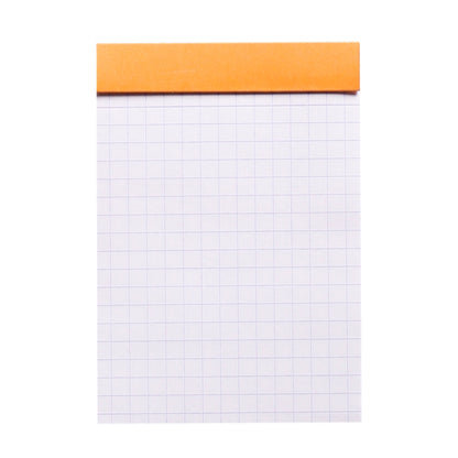 RHODIA Basics No.11 A7 74x105mm 5x5 Sq hsp Orange