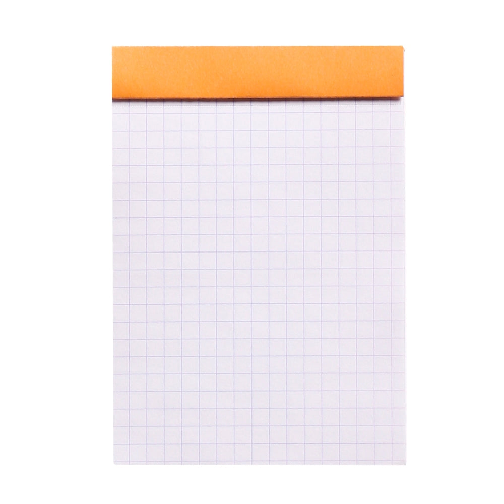 RHODIA Basics No.12 85x120mm 5x5 Sq hsp Orange