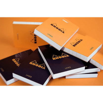 RHODIA Basics No.12 85x120mm 5x5 Sq hsp Orange