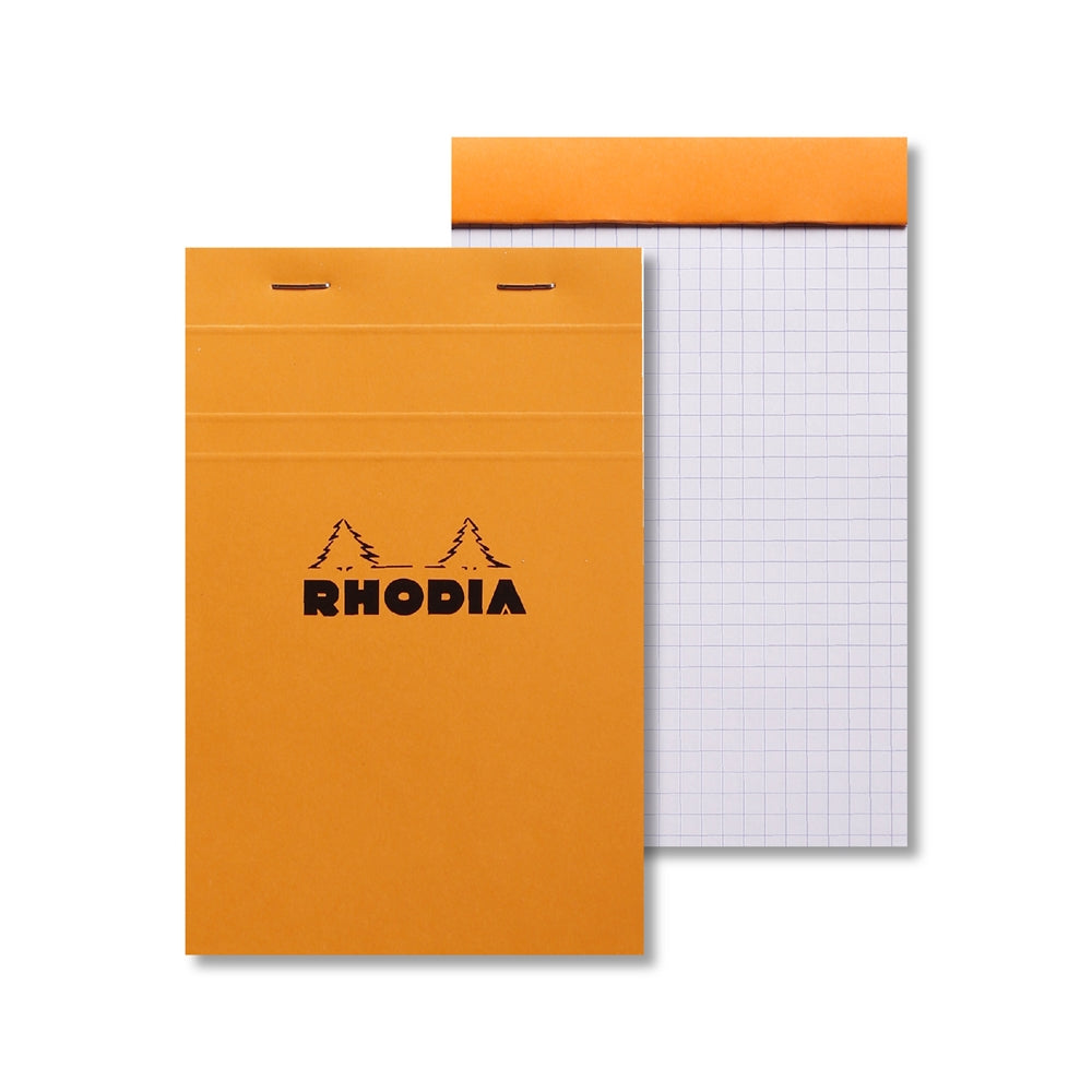 RHODIA Basics No.14 110x170mm 5x5 Sq hsp Orange