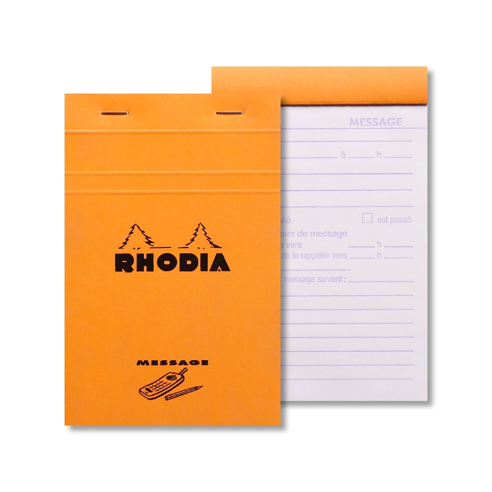 RHODIA Basics Message No.140 110x170mm Orange