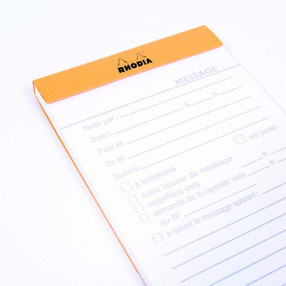 RHODIA Basics Message No.140 110x170mm Orange