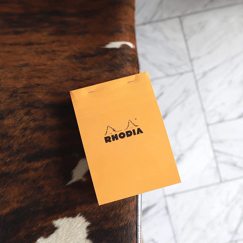 RHODIA Basics No.15 A5 148x210mm 5x5 Sq hsp Orange