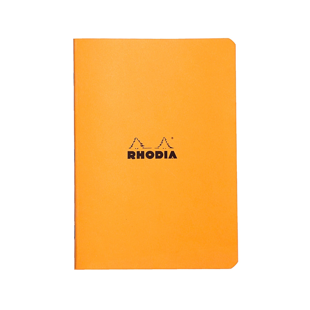 RHODIA Classic Stapled A5 148x210mm Lined Orange