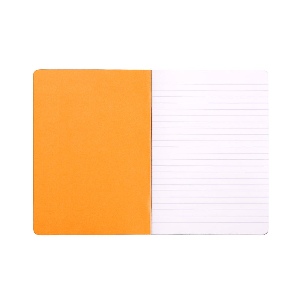 RHODIA Classic Stapled A5 148x210mm Lined Orange