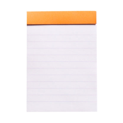 RHODIA Basics No.11 A7 74x105mm Lined hsp Orange