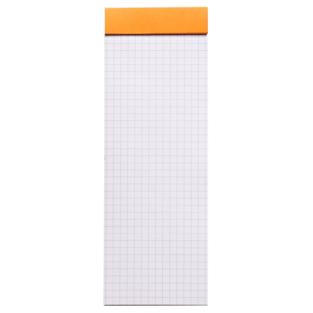 RHODIA Basics No.8 74x210mm 5x5 Sq hsp Orange