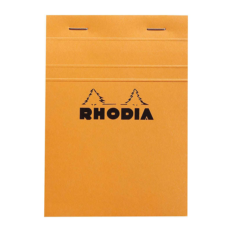 RHODIA Basics No.13 A6 105x148mm 5x5 Sq hsp Orange