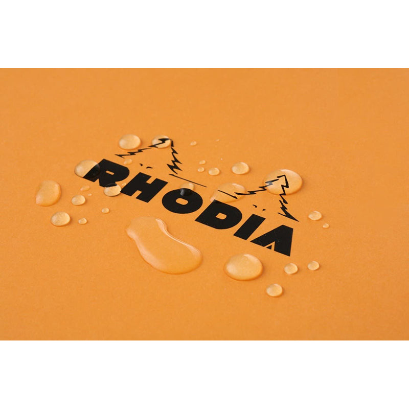 RHODIA Basics No.13 A6 105x148mm 5x5 Sq hsp Orange