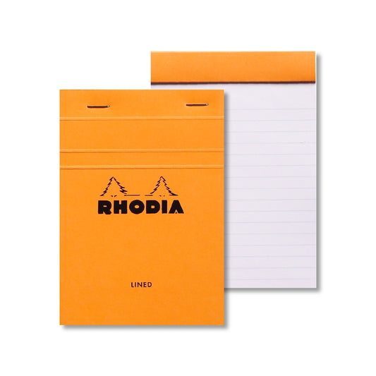 RHODIA Basics No.13 A6 105x148mm Lined hsp Orange