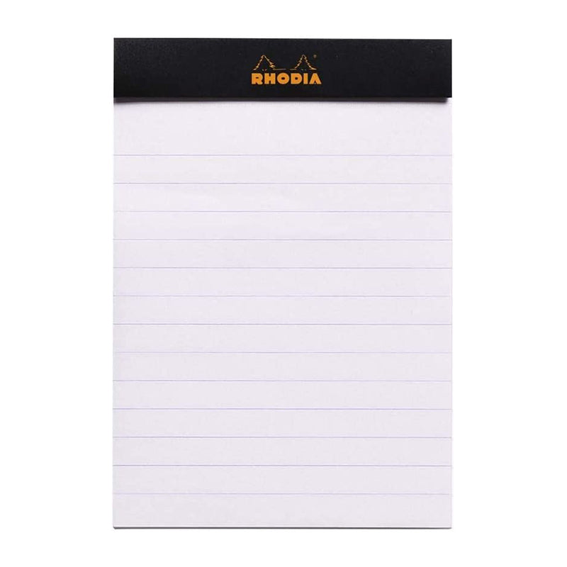 RHODIA Basics No.12 85x120mm Lined hsp Black