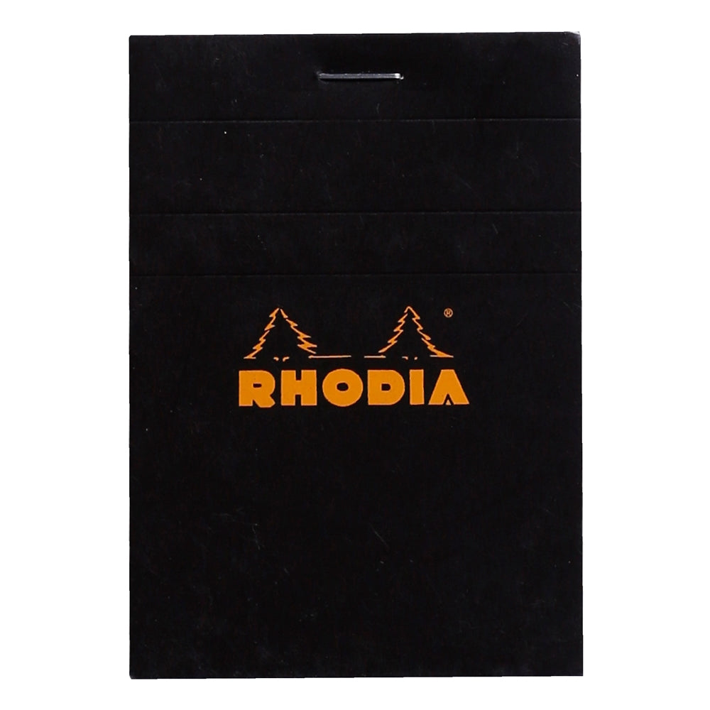 RHODIA Basics No.11 A7 74x105mm 5x5 Sq hsp Black