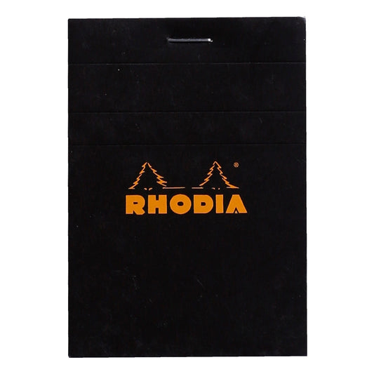 RHODIA Basics No.11 A7 74x105mm 5x5 Sq hsp Black