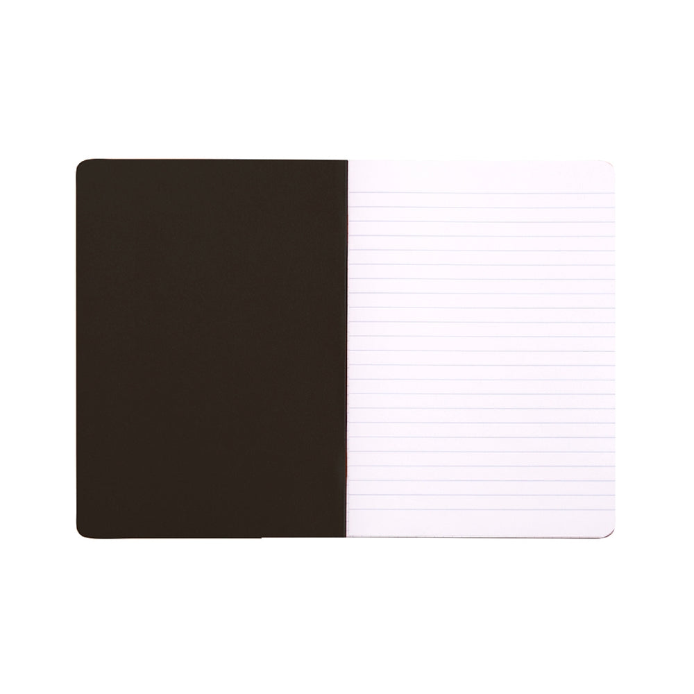 RHODIA Classic Stapled A5 148x210mm Lined Black