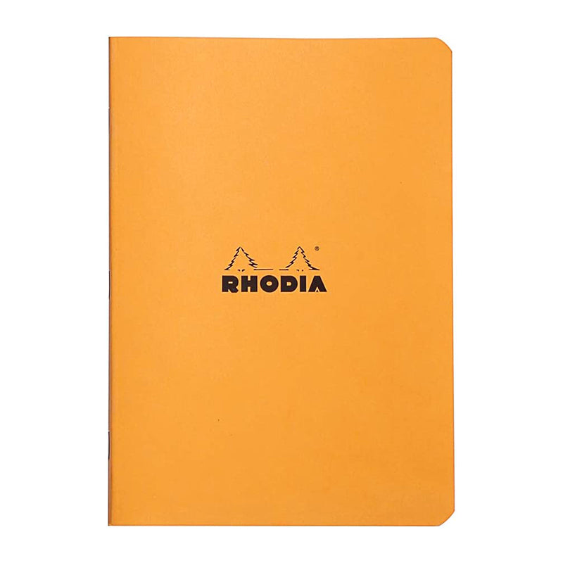 RHODIA Classic Stapled A5 148x210mm 5x5 Sq Orange