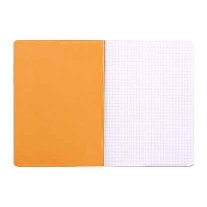 RHODIA Classic Stapled A5 148x210mm 5x5 Sq Orange