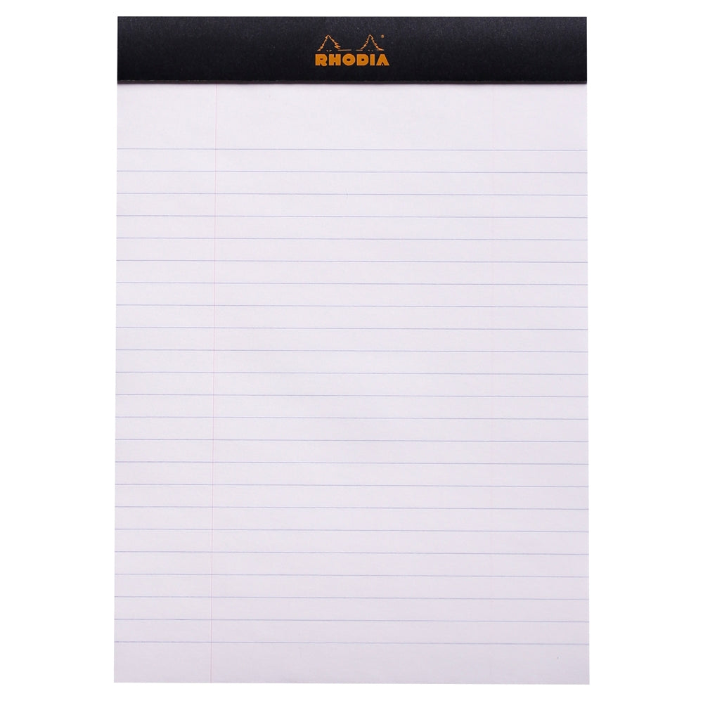 RHODIA Basics No.16 A5 148x210mm Lined+Margin hsp Black