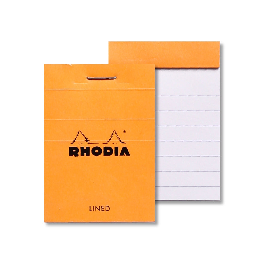 RHODIA Basics No.10 20x75mm Lined hsp Orange