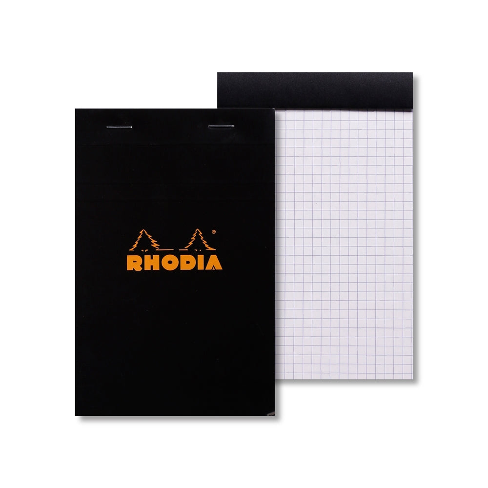 RHODIA Basics No.13 A6 105x148mm Lined hsp Black