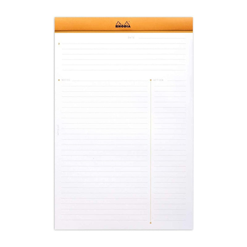 RHODIA Basics Meeting Pad No.19 A4+ 210x318mm Orange