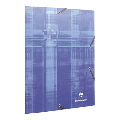 CLAIREFONTAINE Elastic Folder 3 Carton Flaps 24x32cm