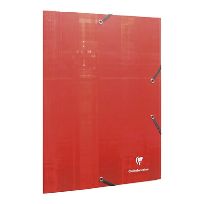 CLAIREFONTAINE Elastic Folder 3 Carton Flaps 24x32cm