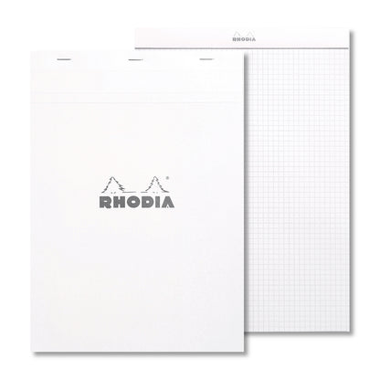 RHODIA Basics No.18 A4 210x297mm 5x5 Sq hsp White