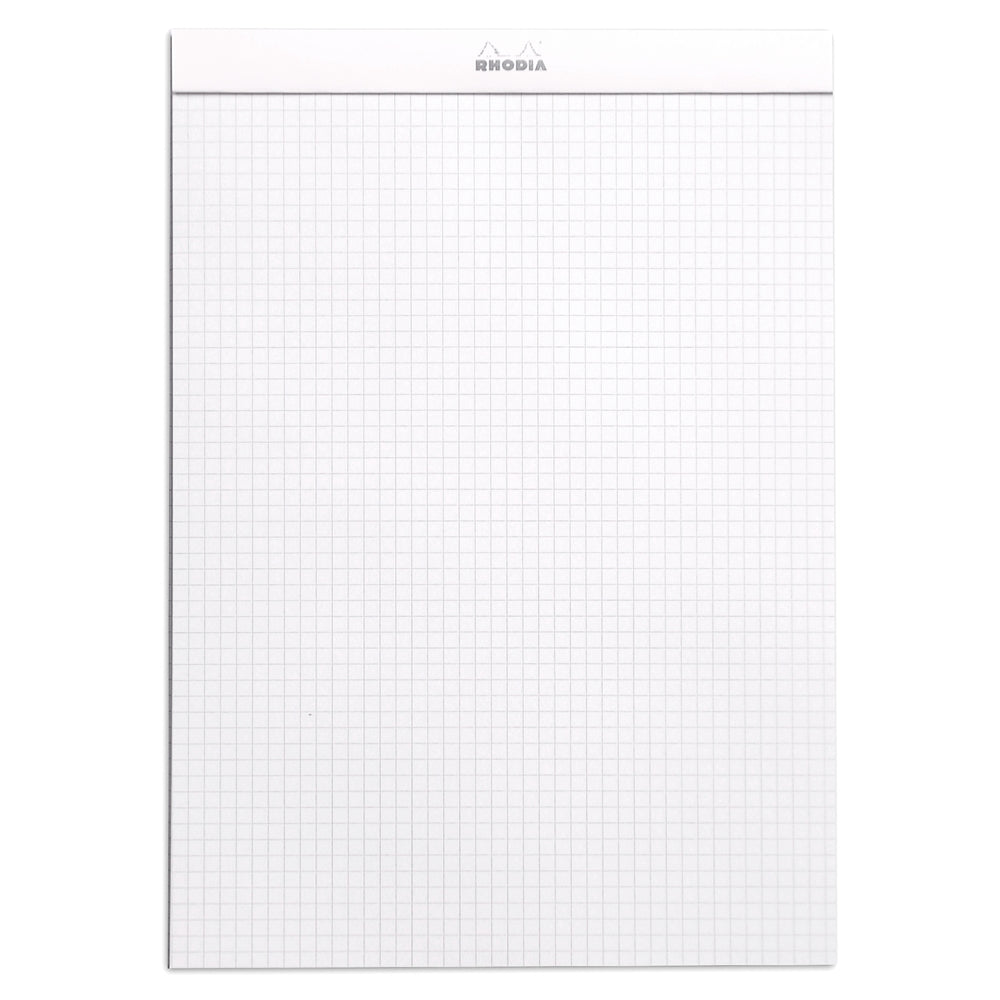 RHODIA Basics No.18 A4 210x297mm 5x5 Sq hsp White