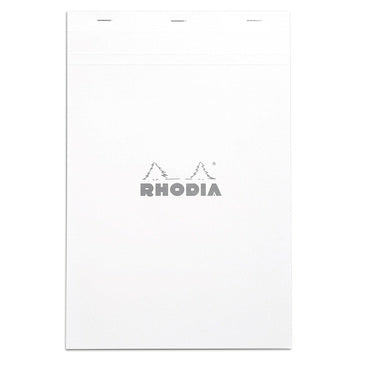 RHODIA Basics No.19 A4+-210x318mm 5x5 Sq hsp White