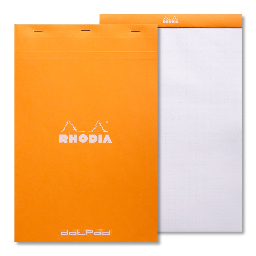 RHODIA Basics dotpad No.19 A4+210x318mm hsp Orange