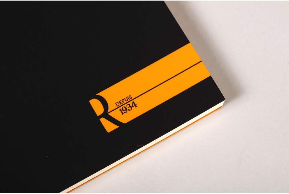 RHODIA Basics Le R No.11 72x105mm Lined hsp Black