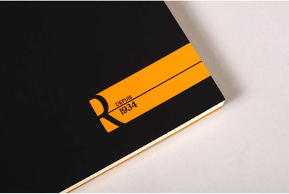 RHODIA Basics Le R No.12 85x120mm Plain hsp Black