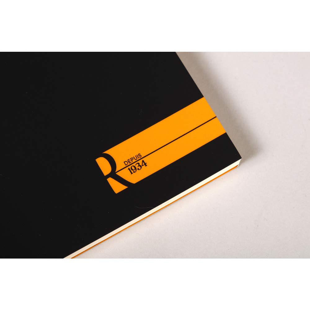 RHODIA Basics Le R No.13 104x148mm Lined hsp Black