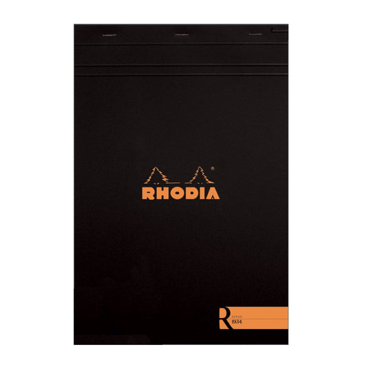 RHODIA Basics Le R No.18 A4 210x297mm Lined Black