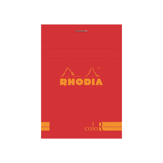 RHODIA Basics coloR No.12 85x120mm Lined Poppy