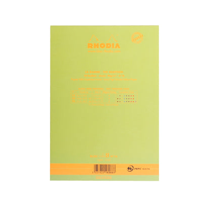 RHODIA Basics coloR No.16 148x210mm Lined Anise Gr