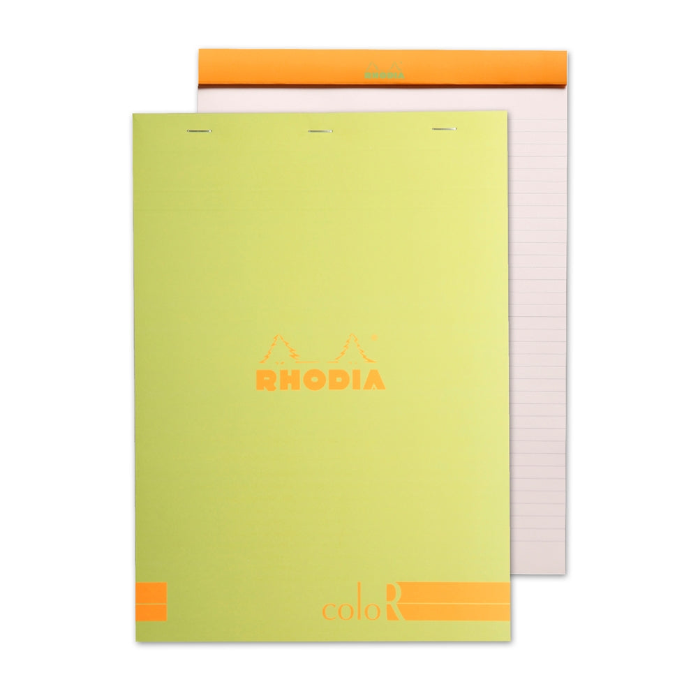 RHODIA Basics coloR No.18 210x297mm Lined Anise Green