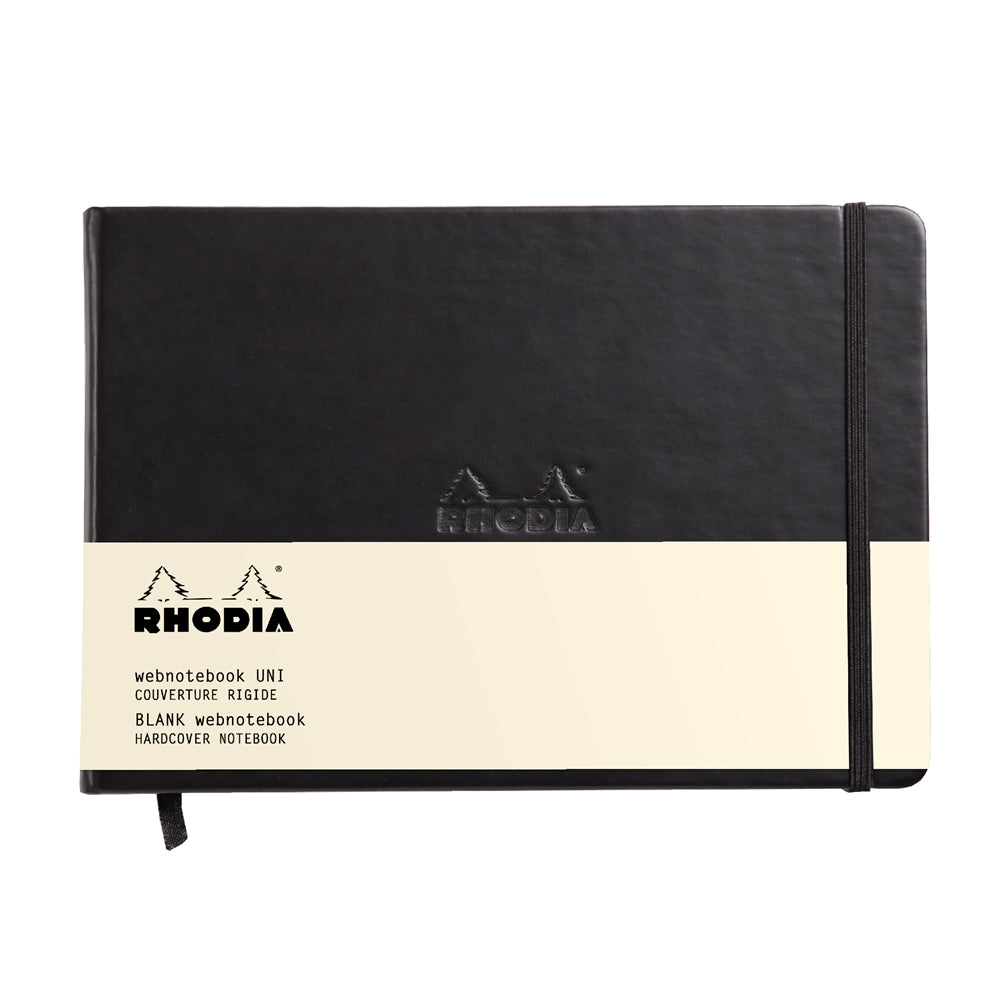 RHODIA Boutique Webnotebook A5 L Plain Black