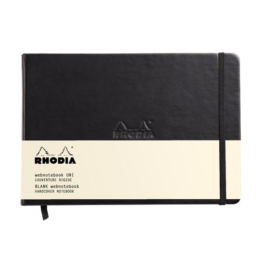 RHODIA Boutique Webnotebook A5 L Plain Black