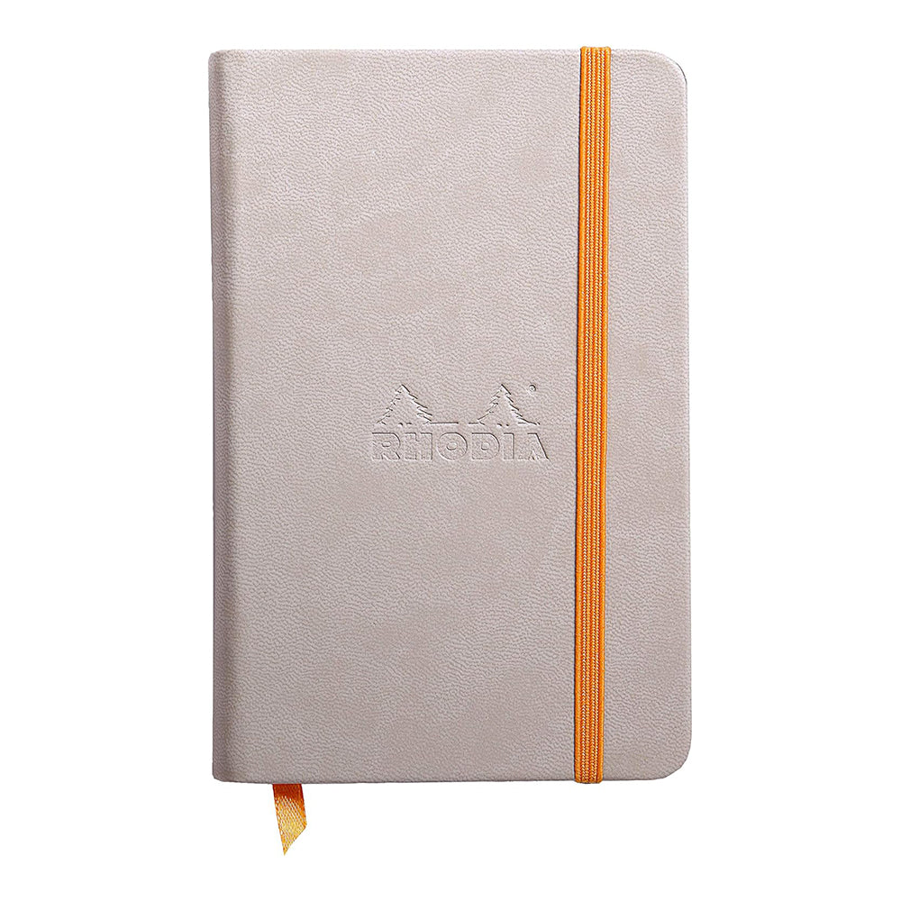 RHODIArama Webnotebook A6 Ivory Plain Hardcover-Beige