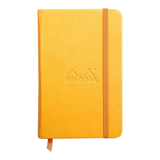 RHODIArama Webnotebook A6 Ivory Lined Hardcover-Daffodil Yellow