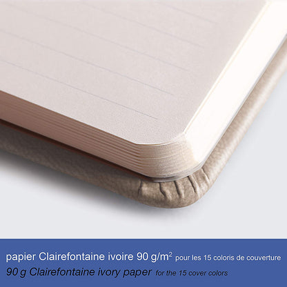 RHODIArama Webnotebook A5 Ivory Lined Hardcover-Sapphire Blue