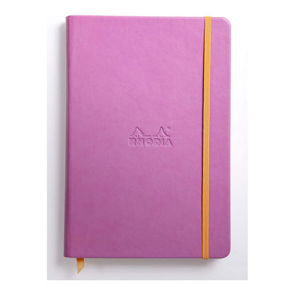 RHODIArama Webnotebook A5 Ivory Lined Hardcover-Lilac