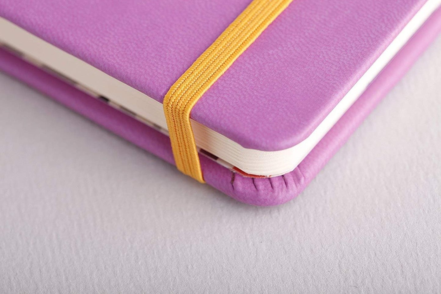 RHODIArama Webnotebook A5 Ivory Lined Hardcover-Lilac