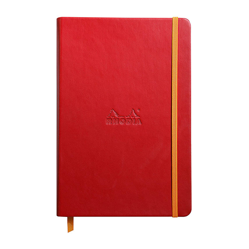 RHODIArama Webnotebook A5 Ivory Lined Hardcover-Poppy