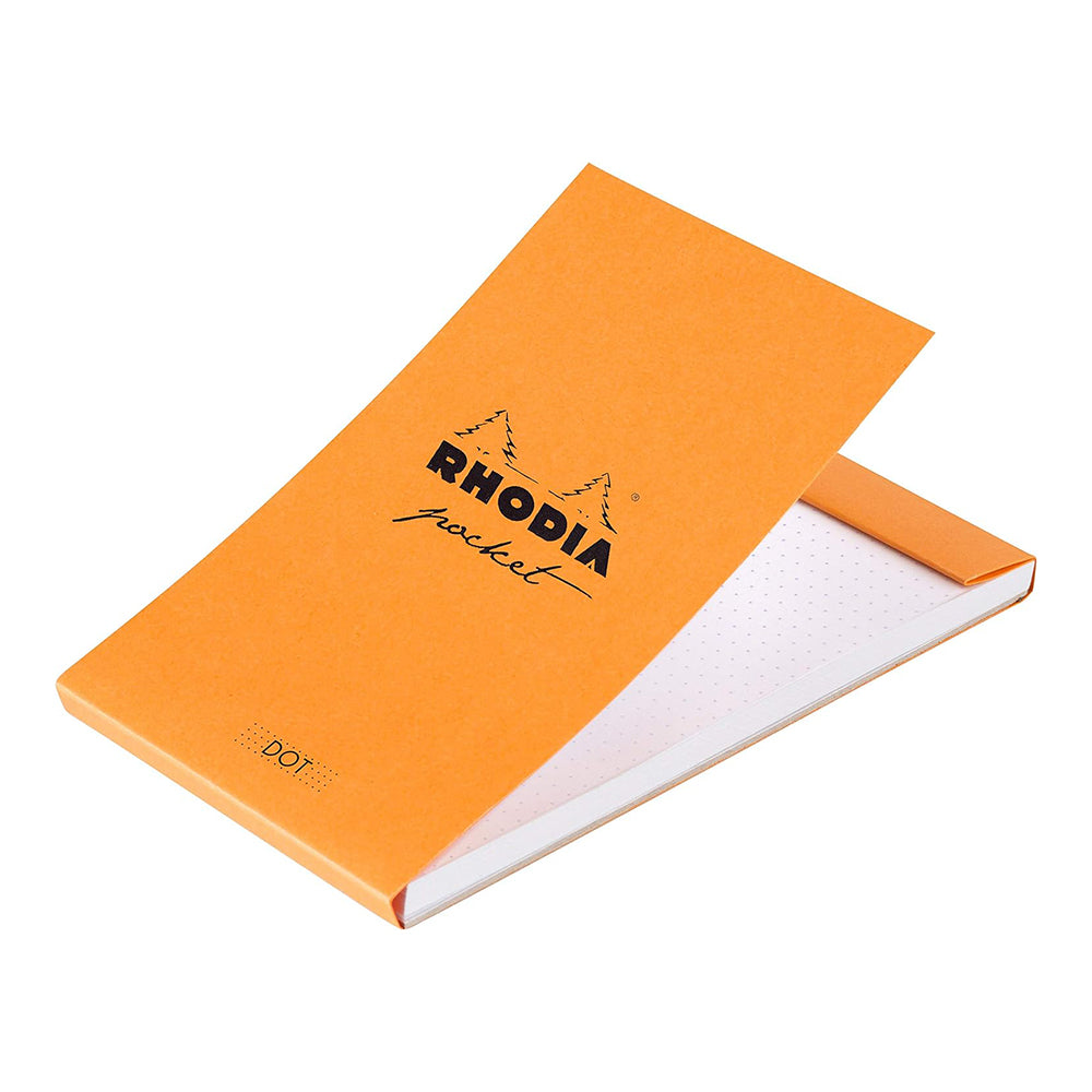 RHODIA Basics Pocket Pad 75x120mm Dot Orange