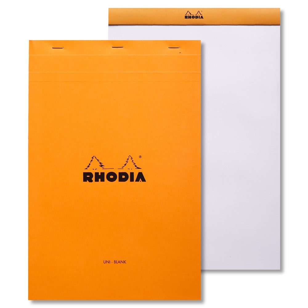 RHODIA Basics No.19 A4+-210x318mm Plain hsp Orange