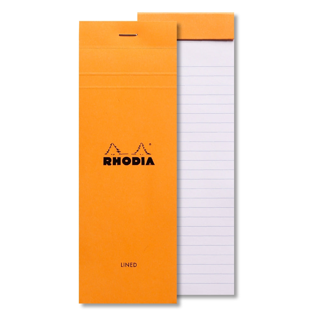 RHODIA Basics No.8 74x210mm Lined hsp Orange