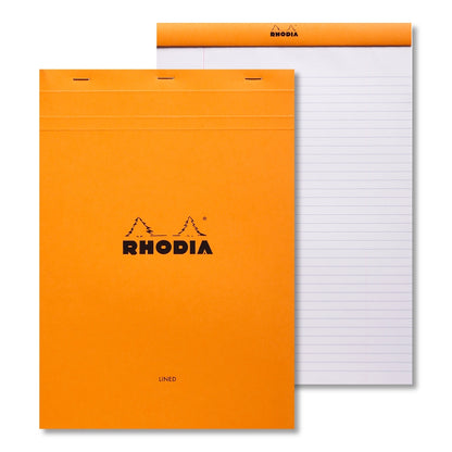 RHODIA Basics No.18 A4 210x297mm Lined+Margin hsp Orange